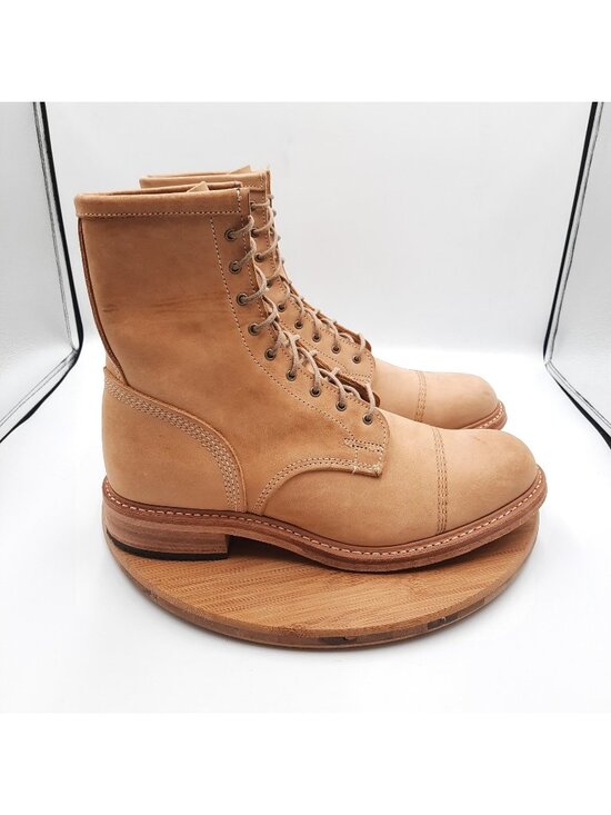 Timberland Boot Company Coulter Mens 10 Boots Tan Leather Heritage Made In USA main image 7